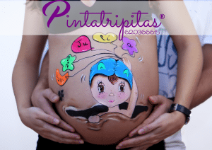 Belly painting o Vientre Pintado - bellypaint