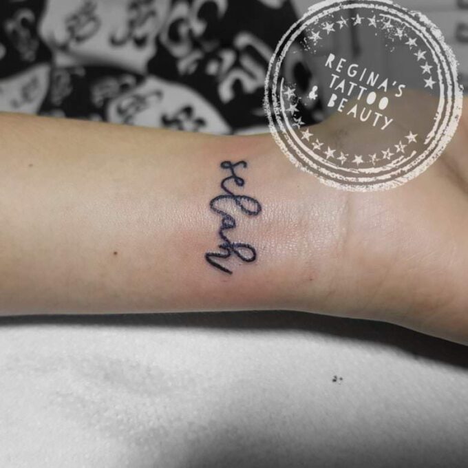 Tatuaje palabra