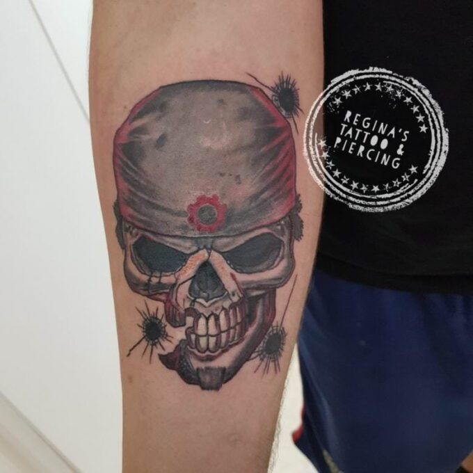 Tatuaje calavera (Gears of War)