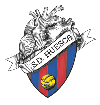 Escudo Huesca campaña socios ponemos el corazon