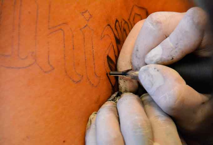 Tinta para tatuajes