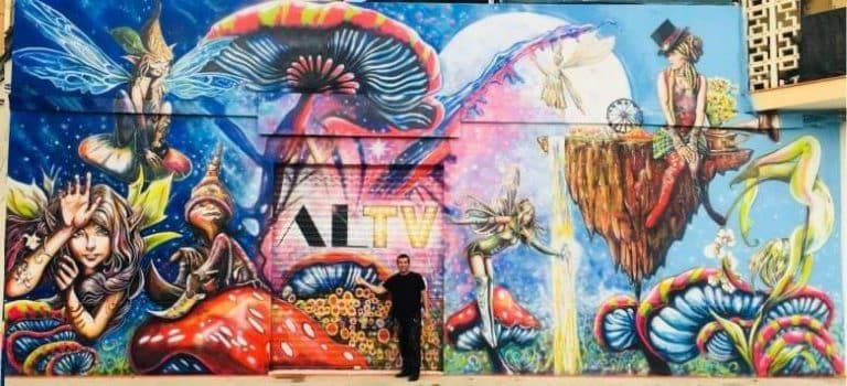 Mural fantasía ALTV