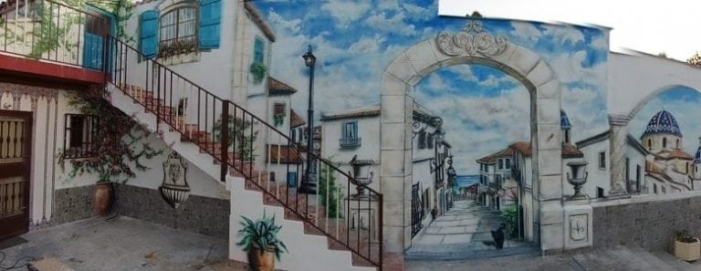 Mural Trampantojo Casas