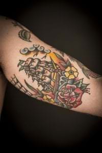 Tatuajes de piratas - Tattoo Neotradicional Barco