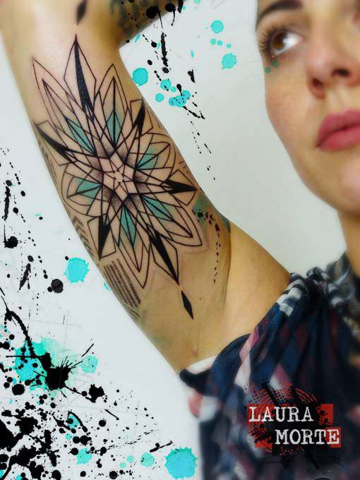 Tatuaje: Geometría Trash Tattoo