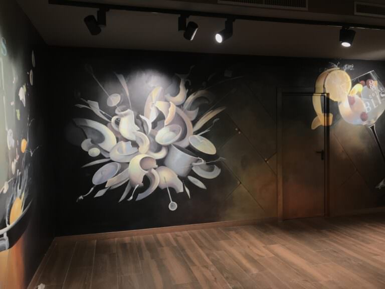 Decoración de interior con Mural