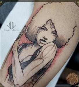 Estudios de tatuajes en Valencia - Tatuaje ilustración