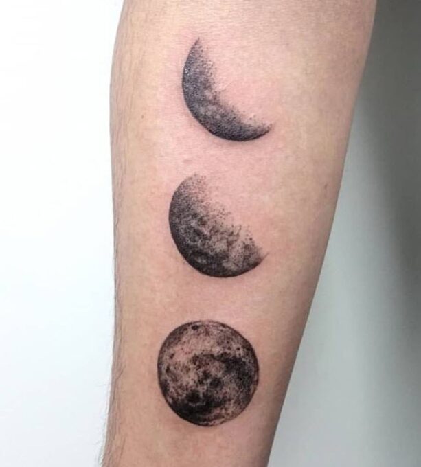 Tatuaje luna