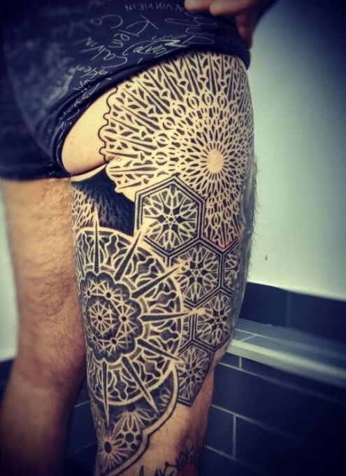 Mandala Tattoo Geométrico