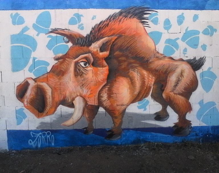 Graffiti Jabalí