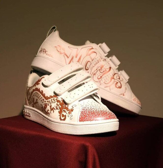 Custom sneakers