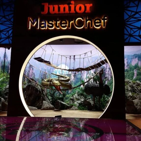 Escenografía para el programa de TV MasterChef Junior