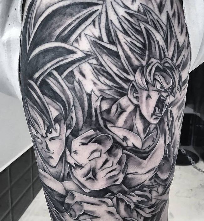 Tatuaje de Dragon Ball Z