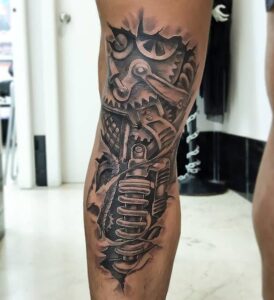 Tatuajes - Tatuaje 3d: amortiguador