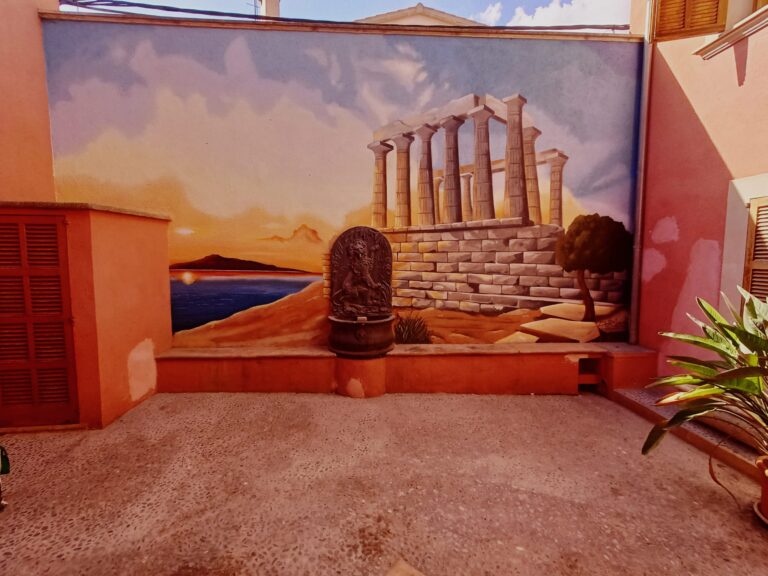 Mural panteón griego