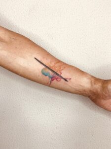 Tatuajes pequeños y sencillos - Tatoo_ACUARELA