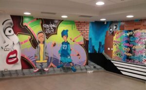 Graffiti mural - Taller infantil