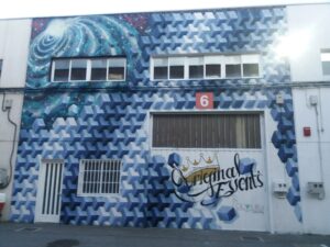 Graffiti Logroño - Fachada gran formato