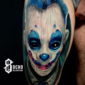 Tatuajes - Tatuaje joker, estilo hiper realismo