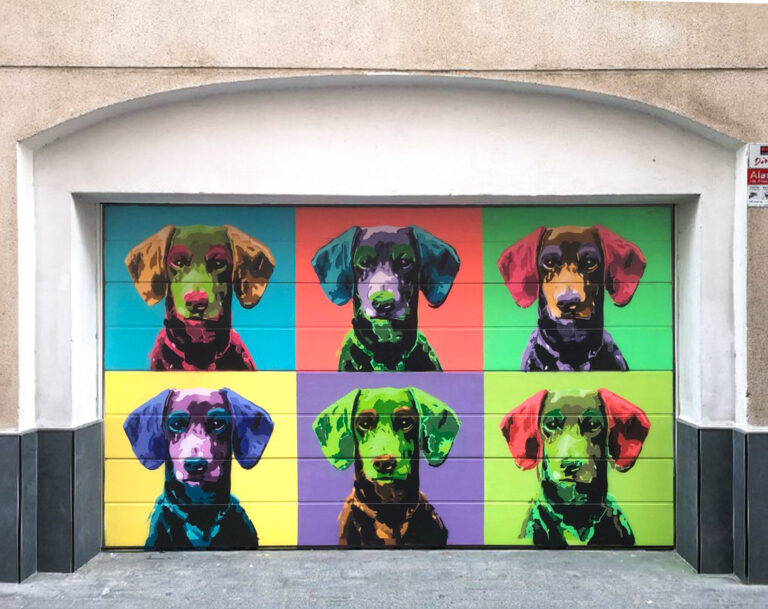 Graffiti pop art