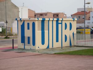 Graffiti profesional - Mural: RECUPEREM L’EQUILIBRI en Cullera